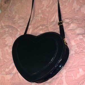 heart shaped crossbody purse
